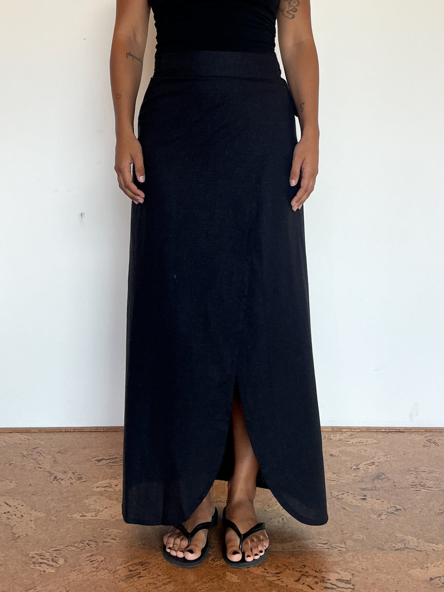 ultimate maxi skirt | black